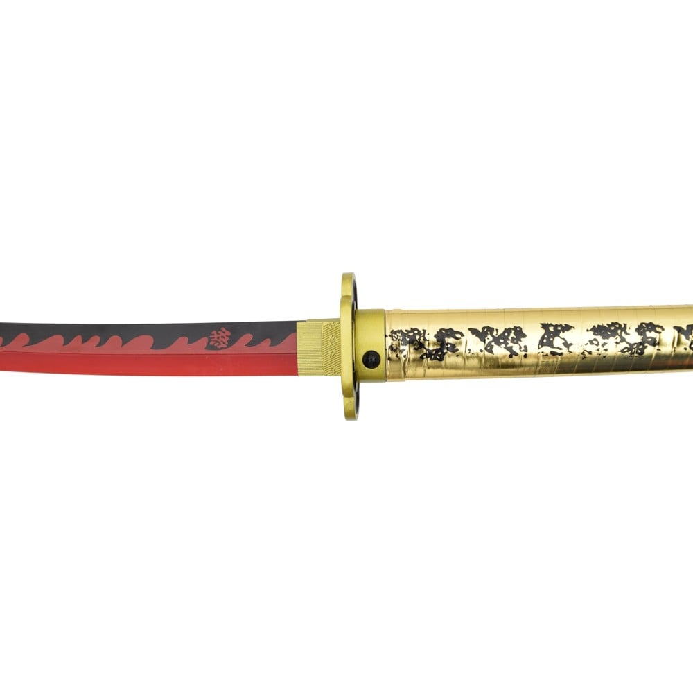 Katana ornamentale con LED ispirata a Tsugikuni Yoriichi di Demon Slayer