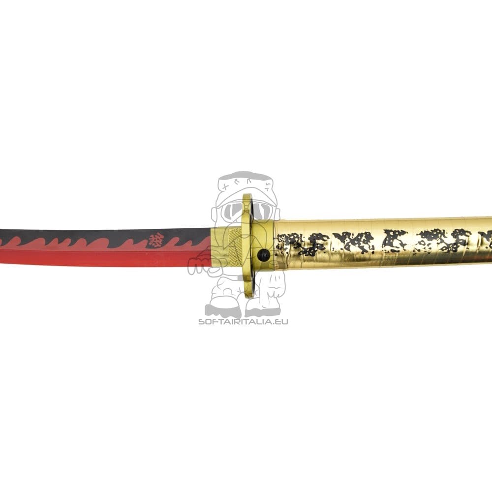 Katana ornamentale con LED ispirata a Tsugikuni Yoriichi di Demon Slayer