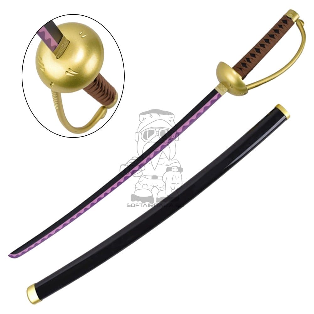 Spada ornamentale ispirata alla sciabola Ace di Gol D. Roger (One Piece)