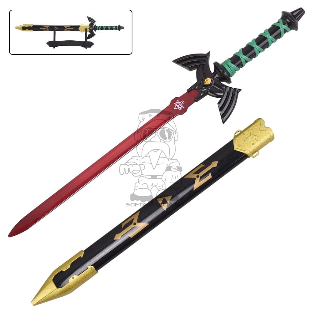Mini spada ornamentale ispirata alla Red Master Sword di Link (Zelda)