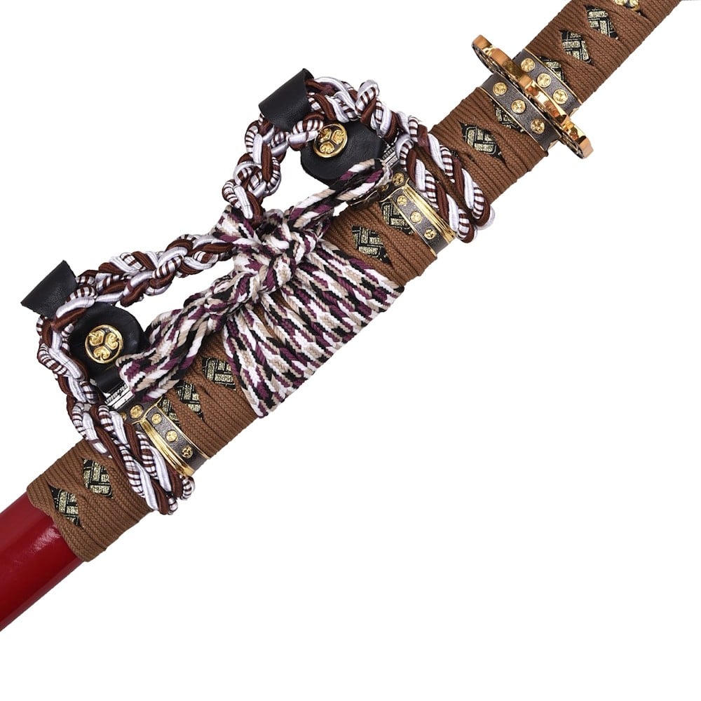 Katana ornamentale ispirata alle tradizioni giapponesi