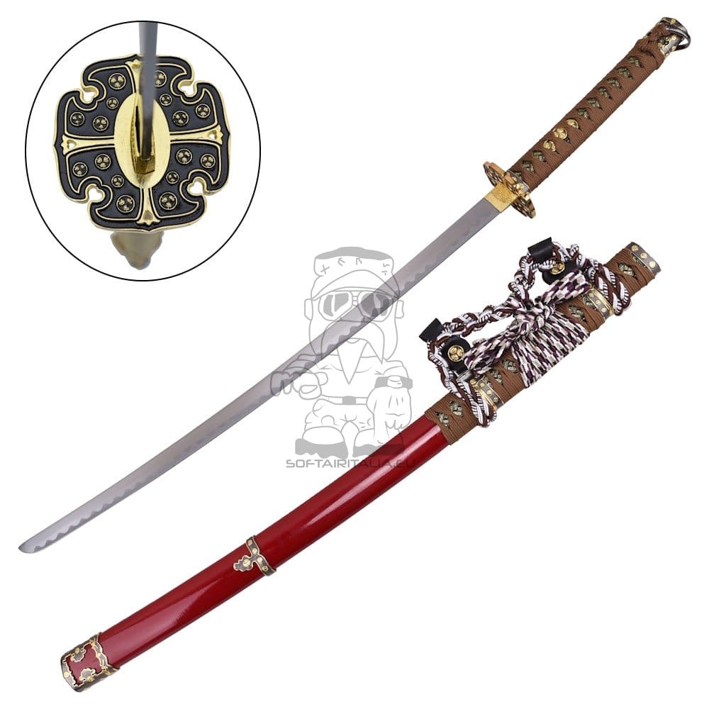 Katana ornamentale ispirata alle tradizioni giapponesi