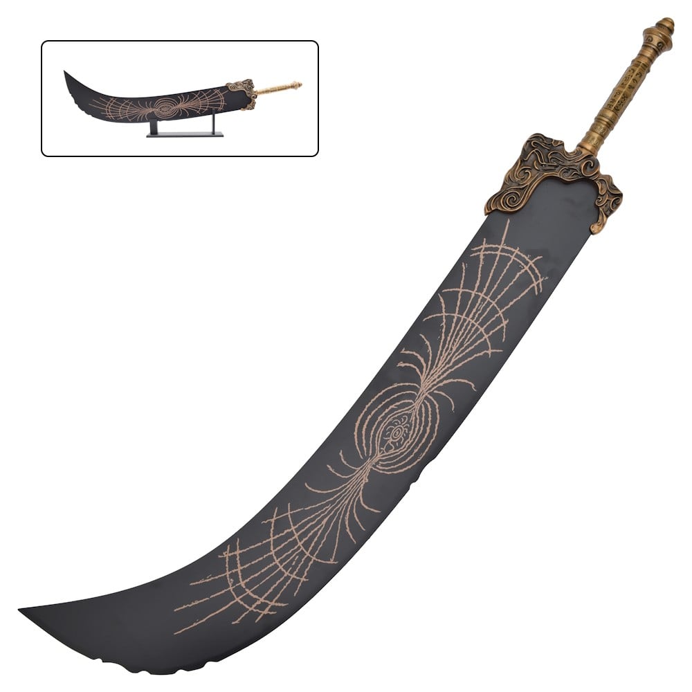 Spada ornamentale ispirata alla Starsourge Greatsword di Radahn (Elden Ring)