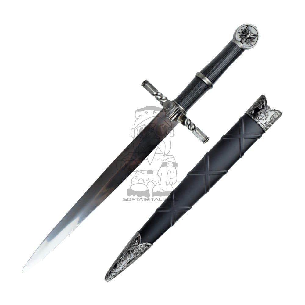 Pugnale fantasy ornamentale ispirato a Geralt di Rivia