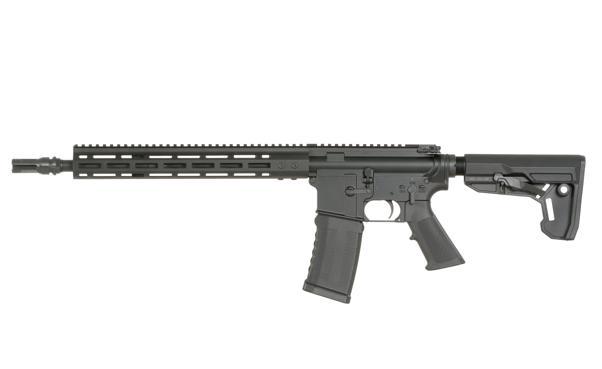 Replica AR-15 Carbine 13" GBB MWS nera di DOUBLE EAGLE