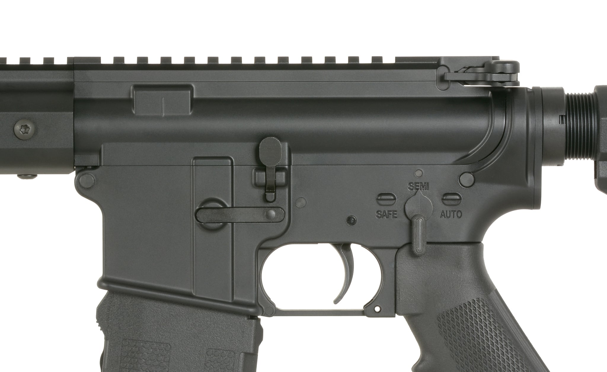 Replica AR-15 Carbine 13" GBB MWS nera di DOUBLE EAGLE