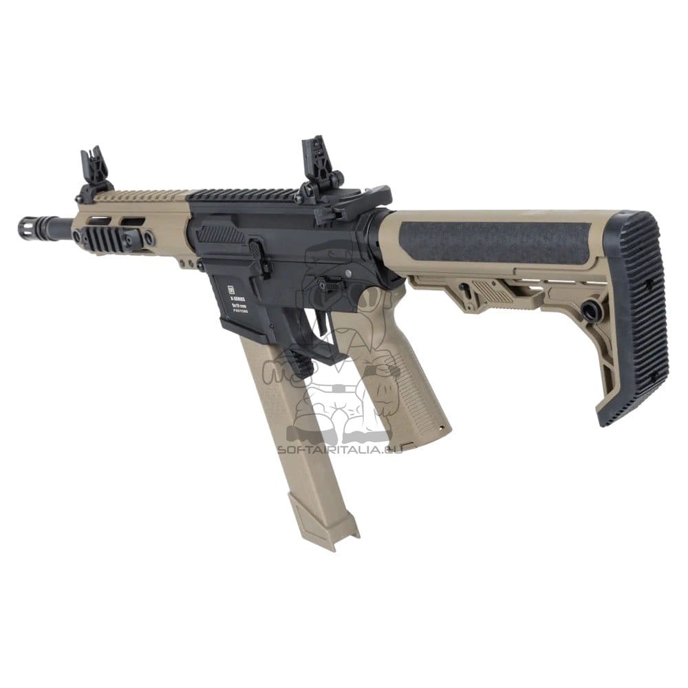 Fucile elettrico SA-FX01 Flex Light Ops Stock HAL ETU Gen.2 Half-Tan di SPECNA ARMS