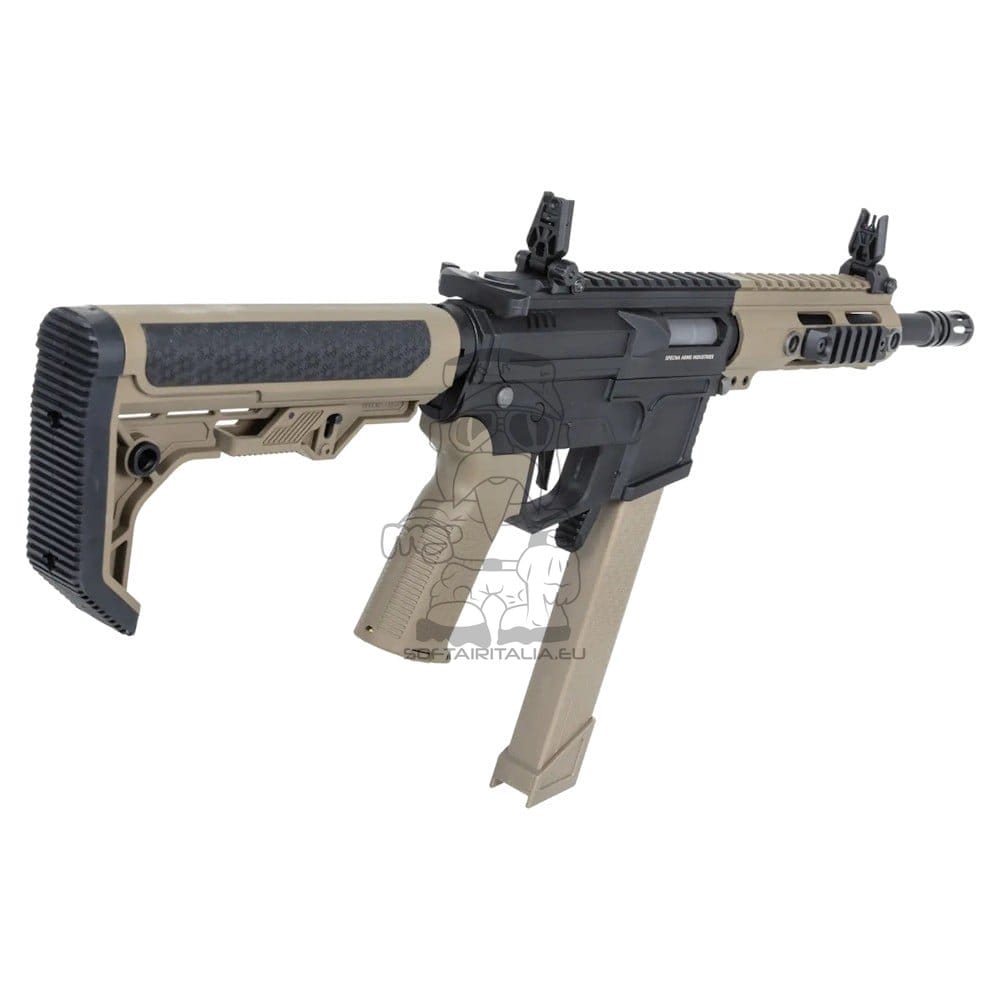 Fucile elettrico SA-FX01 Flex Light Ops Stock HAL ETU Gen.2 Half-Tan di SPECNA ARMS