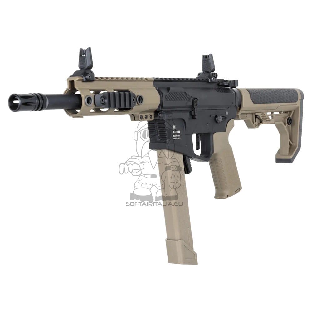 Fucile elettrico SA-FX01 Flex Light Ops Stock HAL ETU Gen.2 Half-Tan di SPECNA ARMS