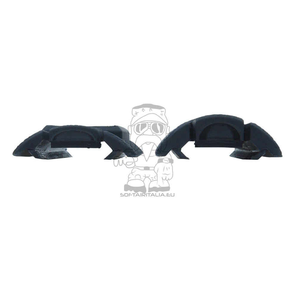 Set 2 copri slitta 20mm con tasca porta controllo remoto nero