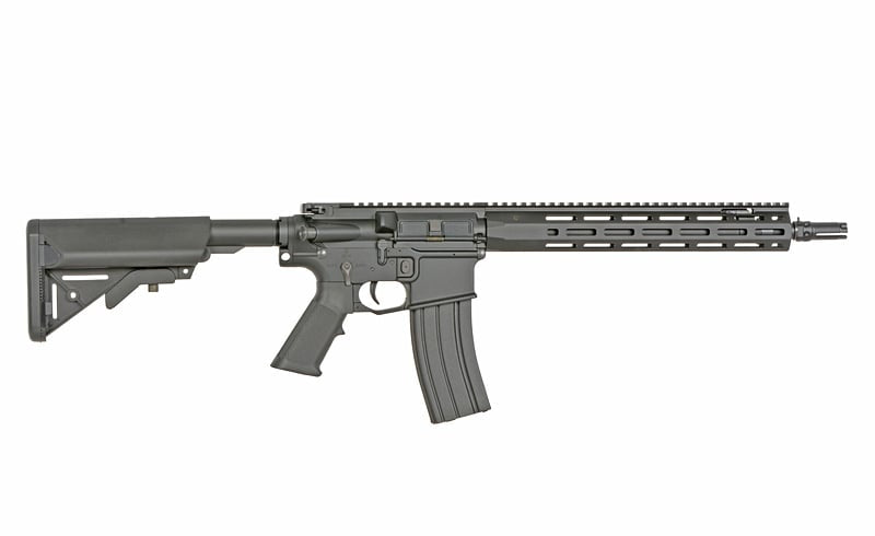 Fucile softair M4/AR-15 Knight's Armament 13" nero con ETU di WELL PRO