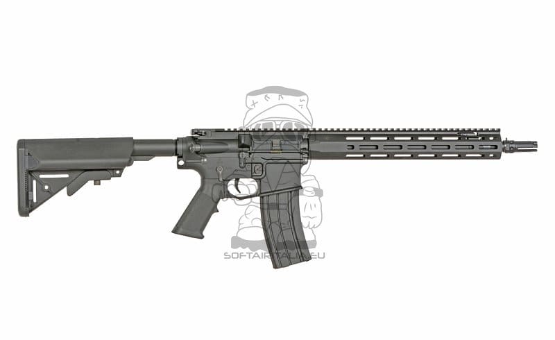 Fucile softair M4/AR-15 Knight's Armament 13" nero con ETU di WELL PRO