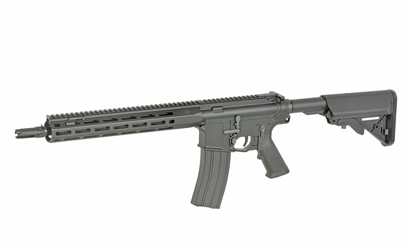Fucile softair M4/AR-15 Knight's Armament 13" nero con ETU di WELL PRO