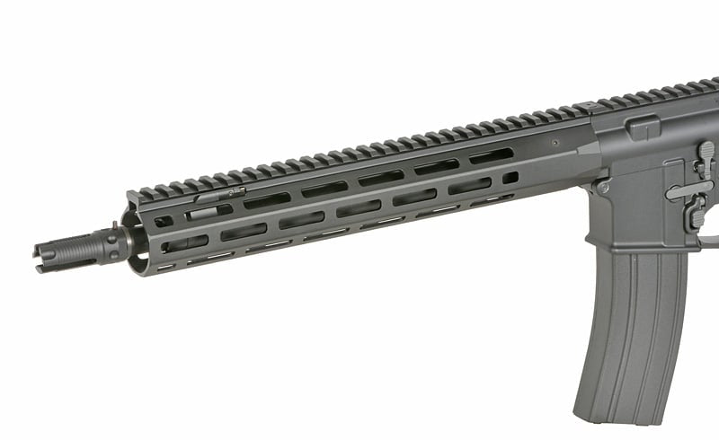 Fucile softair M4/AR-15 Knight's Armament 13" nero con ETU di WELL PRO