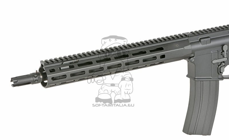 Fucile softair M4/AR-15 Knight's Armament 13" nero con ETU di WELL PRO