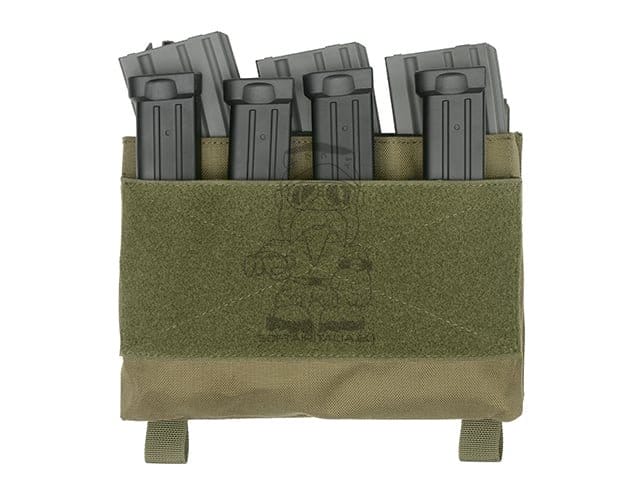 Inserto per caricatori pistola triplo per Plate Carrier nero di 8FIELDS