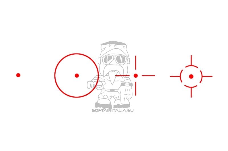 Mirino red dot 1x28x40 nero di VECTOR OPTICS