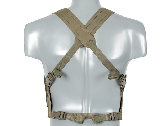 Chest Rig Laser-Cut con tasche AR/AK Ranger Green di 8FIELDS