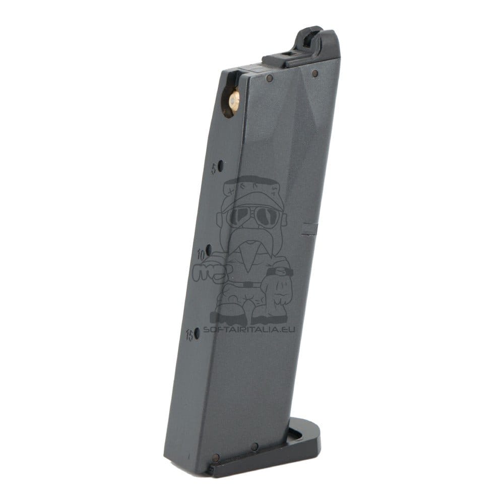 Caricatore a gas 24 colpi per pistola SW-03 nero di SNOW WOLF