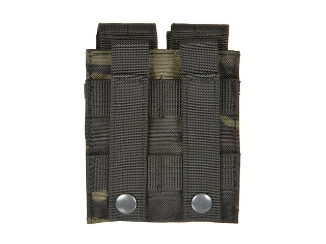 Tasca doppia per caricatori pistola Multicamo Black di 8FIELDS