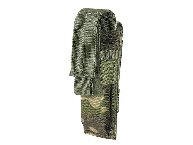 Tasca porta caricatore singolo per pistola con patta Multicamo Tropic di 8FIELDS