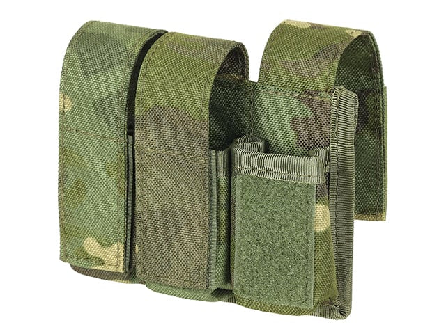 Tasca tripla per granate da 40 mm Multicamo Black di 8FIELDS