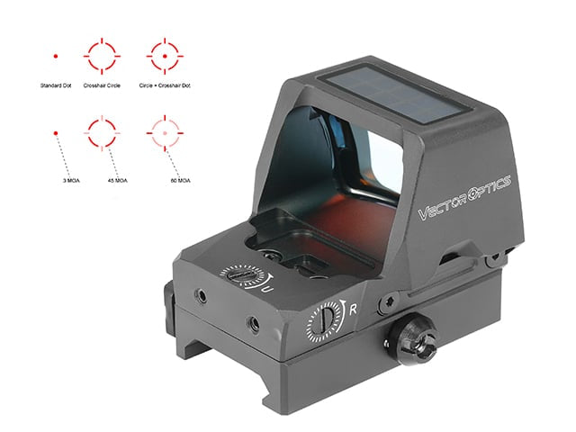 Mirino red dot aperto Frenzy Plus 1x22x32 SMR di VECTOR OPTICS