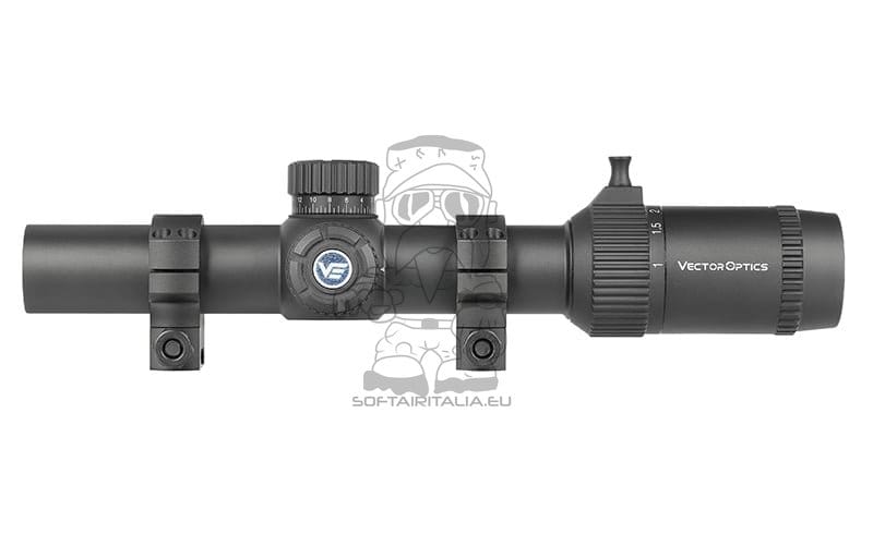 Ottica da fucile Forester 1-8x24 SFP LPVO di VECTOR OPTICS