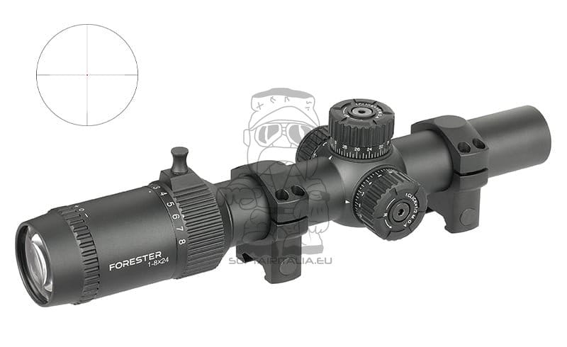 Ottica da fucile Forester 1-8x24 SFP LPVO di VECTOR OPTICS