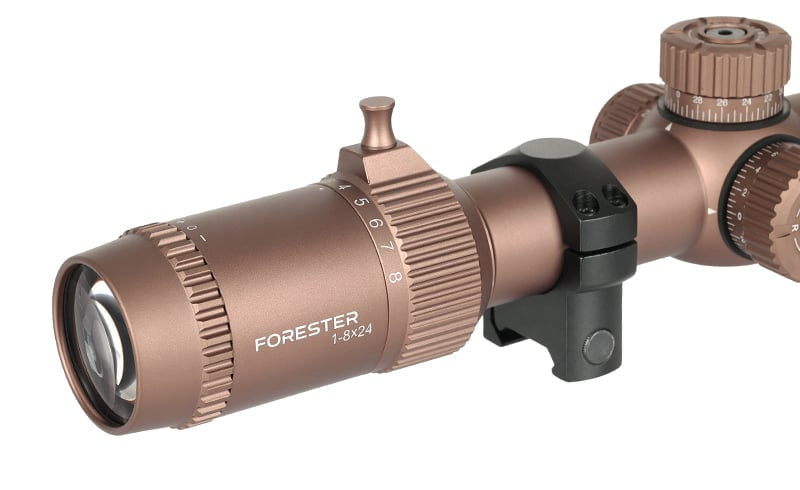 Ottica da fucile Forester 1-8x24 SFP LPVO FDE di VECTOR OPTICS