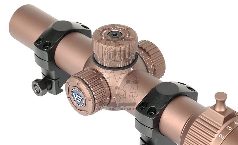 Ottica da fucile Forester 1-8x24 SFP LPVO FDE di VECTOR OPTICS