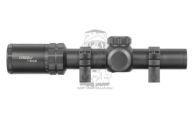 Cannocchiale Grizzly 1-6x24i HD Fiber LPVO di VECTOR OPTICS