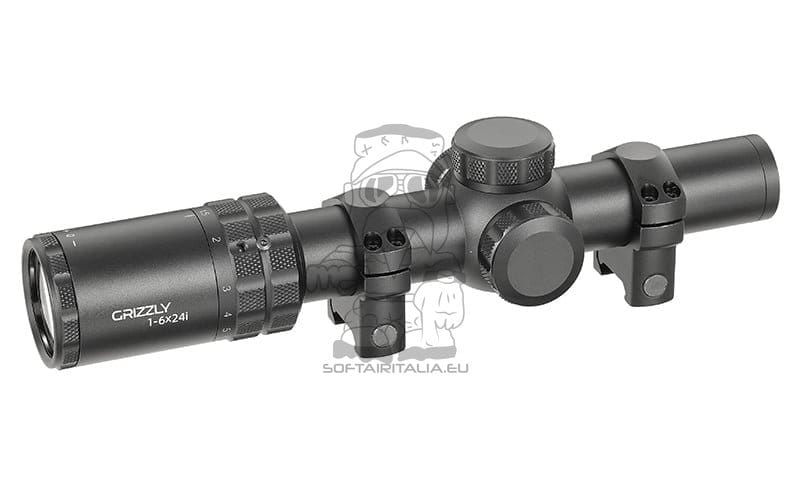 Cannocchiale Grizzly 1-6x24i HD Fiber LPVO di VECTOR OPTICS