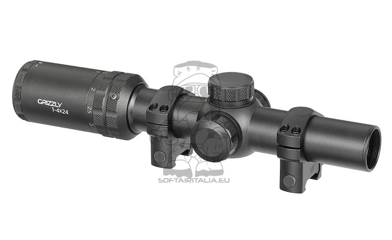 Ottica da fucile LPVO Grizzly 1-4x24 di VECTOR OPTICS