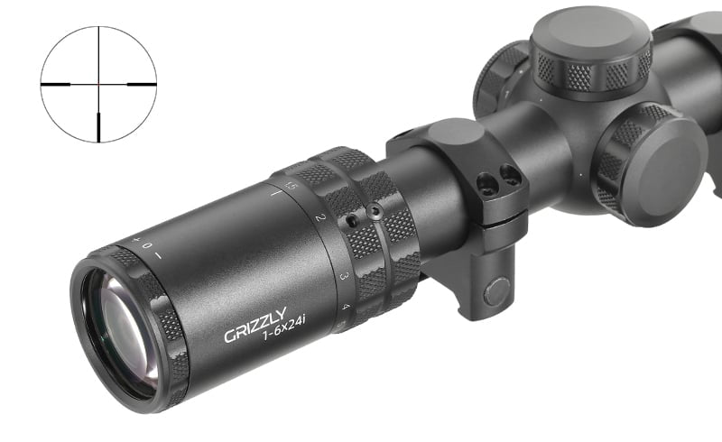 Cannocchiale Grizzly 1-6x24i HD Fiber LPVO di VECTOR OPTICS
