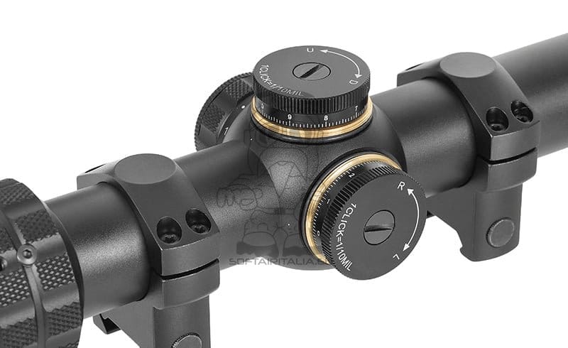 Cannocchiale Grizzly 1-6x24i HD Fiber LPVO di VECTOR OPTICS