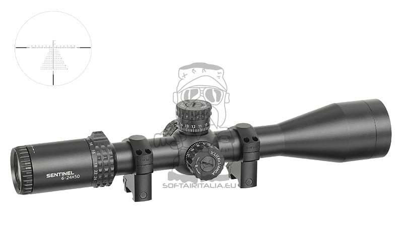 Cannocchiale da puntamento Sentinel 6-24x50 GenII di VECTOR OPTICS