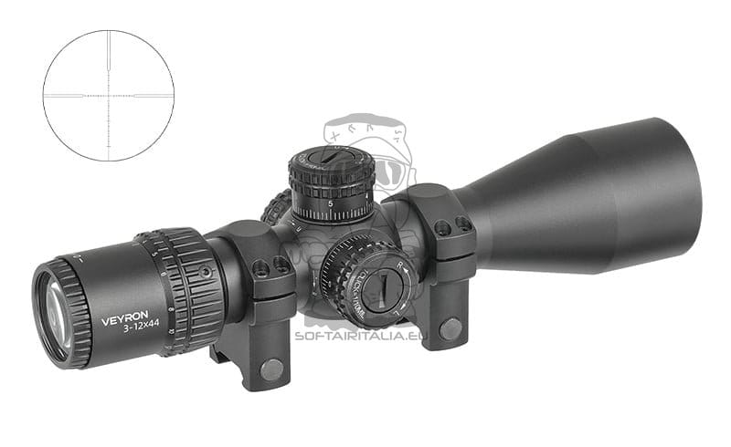 Ottica compatta Veyron 3-12x44 SFP di VECTOR OPTICS