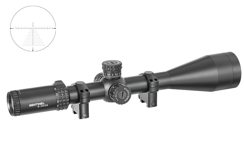 Cannocchiale da puntamento Sentinel 8-34x56 GenII di VECTOR OPTICS