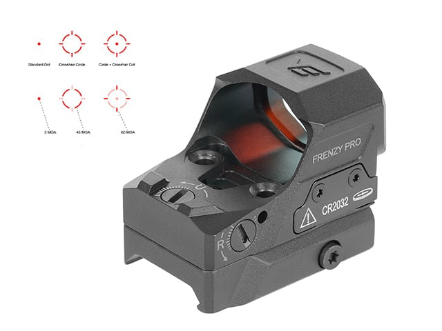 Mirino Red Dot Aperto Frenzy-X 1x19x28 di VECTOR OPTICS
