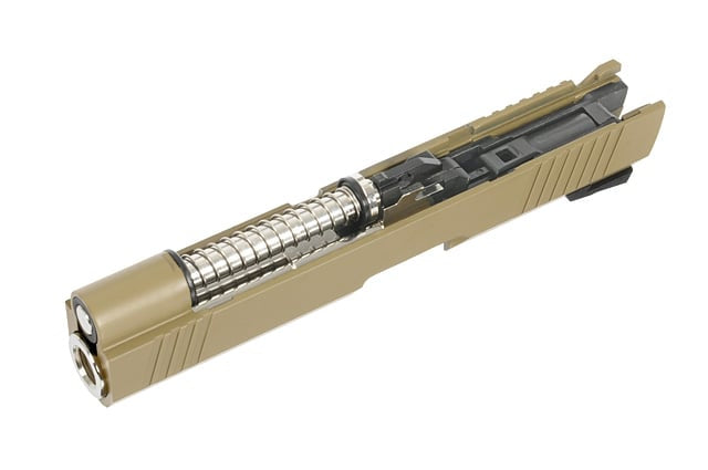 Pistola replica HI-CAPA GBB Tan di GOLDEN EAGLE