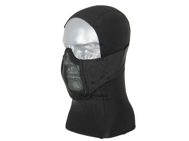 Maschera Shadow Fighter nera di BIG DRAGON