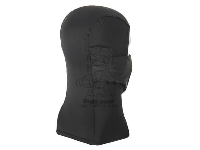 Maschera Shadow Fighter nera di BIG DRAGON
