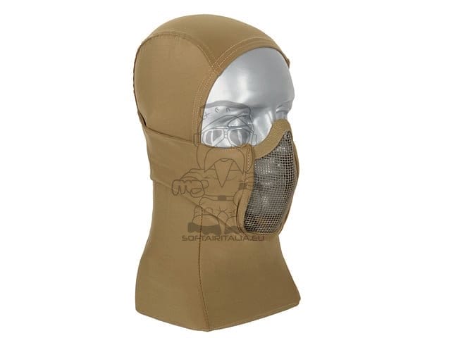 Maschera Shadow Fighter color Tan di BIG DRAGON