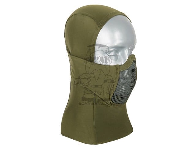 Maschera Shadow Fighter - Verde oliva di BIG DRAGON