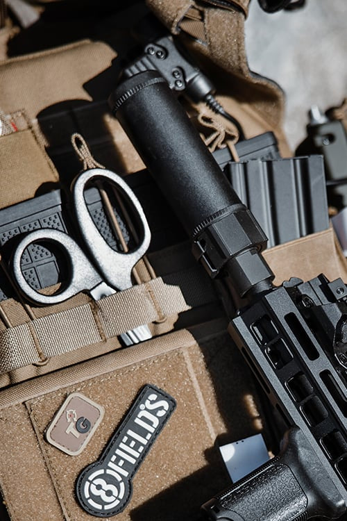 Silenziatore dummy Special Force 127mm nero di 5KU