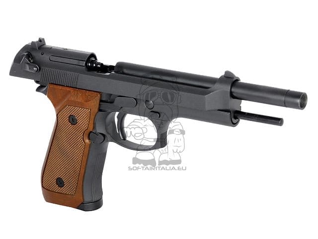 Pistola a CO2 M92L nera di WE