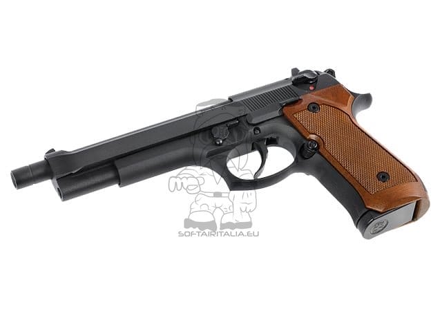 Pistola a CO2 M92L nera di WE