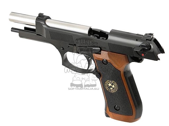 Replica pistola M9 Samurai Edge Biohazard nera di WE