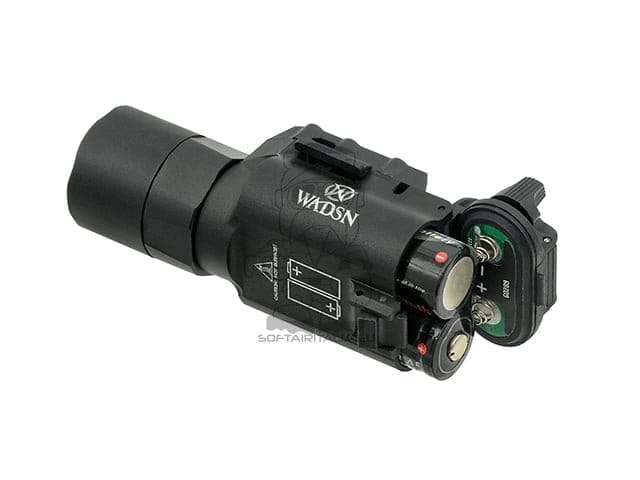 Torcia per pistola X300 Ultra nera di WADSN